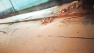 Naked City Slut Gushes Voyeurs Watch Public Creampie Destroy