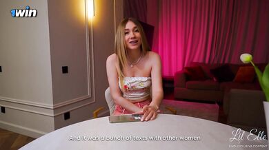 Cheaters Karma Petite Blonde Rides Best Friend Big Dick Creampie