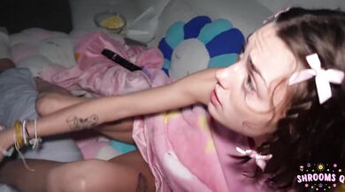 StepDaddy Johnny Destroys Shrooms Q Nightmares With Gushing Creampie