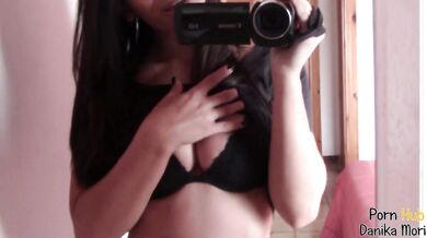Begging for cum while squirt spraying her cream out