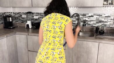 POV Roommate Trapped Drawer Big Ass Gushing Latina Destroyed