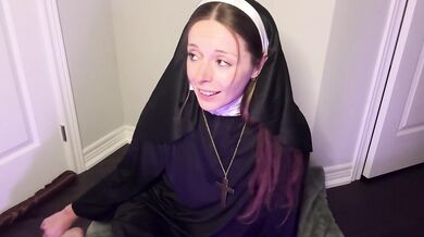 Innocent Nun Vibes Lush Sins to Gushing Destroyed Climax