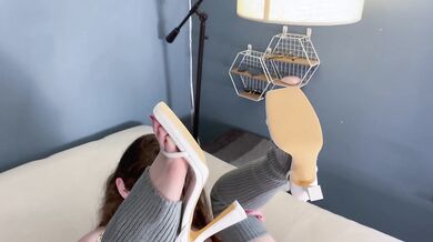 Lavender Snowe MILF Gagged Choked Huge Dick Throatpie Destroy