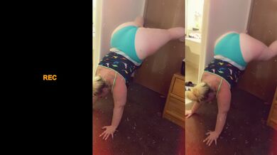 StrawBerri925 Big Ass Blonde MILF Panty Party Gush Wreck