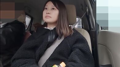 148cm Stepdaughter Begs Hurry Cum Inside Driving Creampie Chaos
